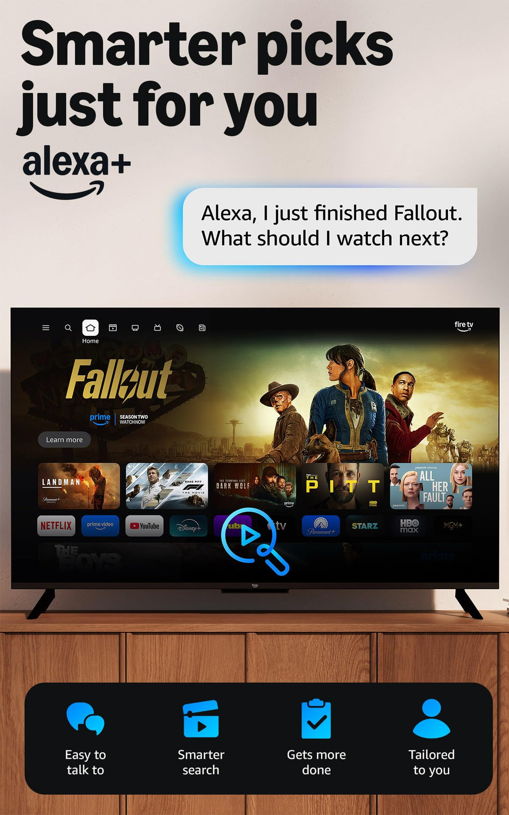 43" 4K Ultra HD Smart TV with Alexa Remote L37400