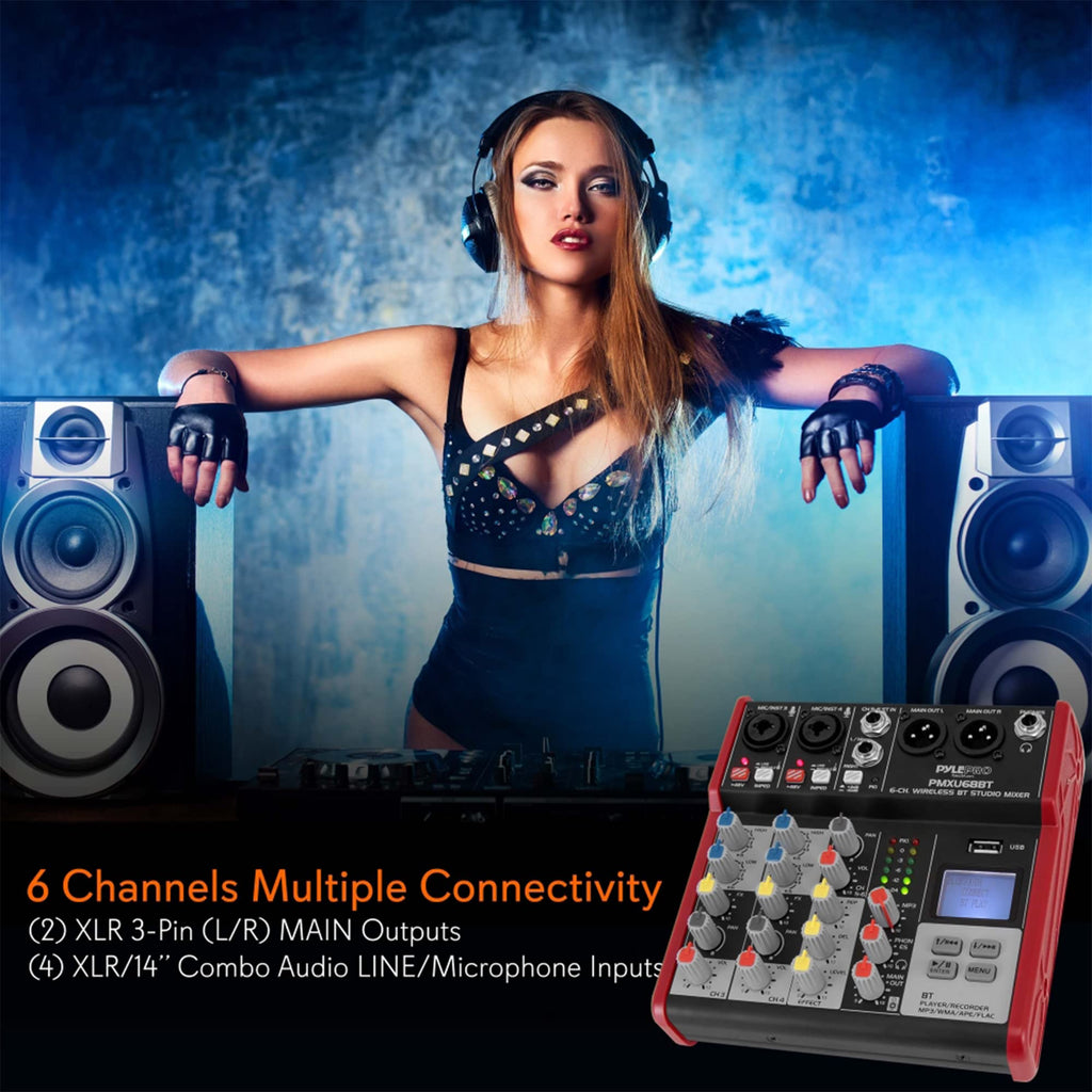 4 Channel Bluetooth Audio Mixer Z63310