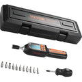 1/4" Drive Digital Torque Screwdriver with LCD, Bits & Case J841785