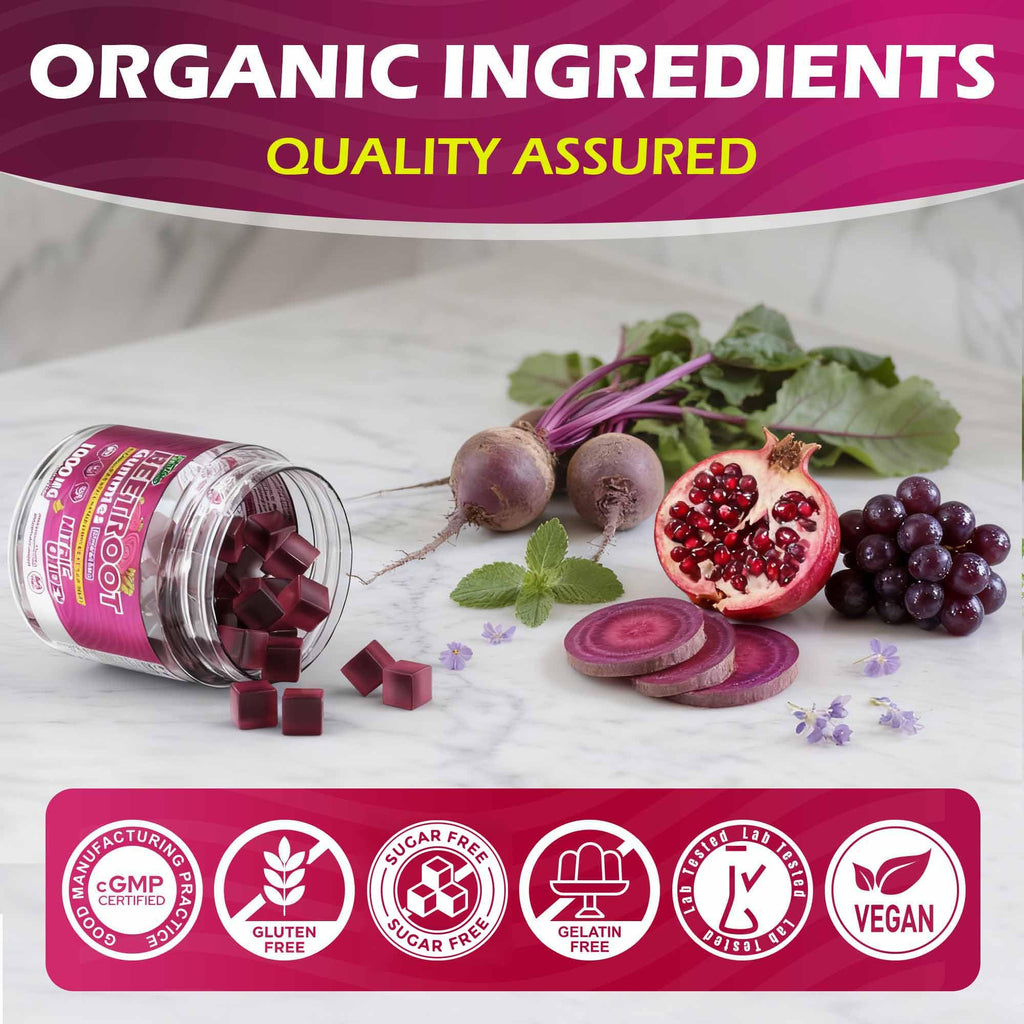 Sugar Free Beet Root Gummies with L-Citrulline & L-Arginine N417