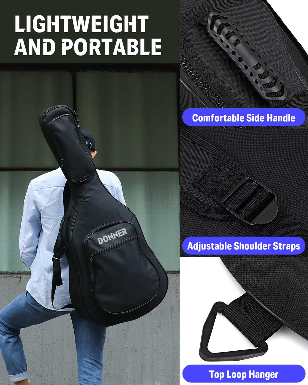 36 Inch Acoustic Guitar Case S713
