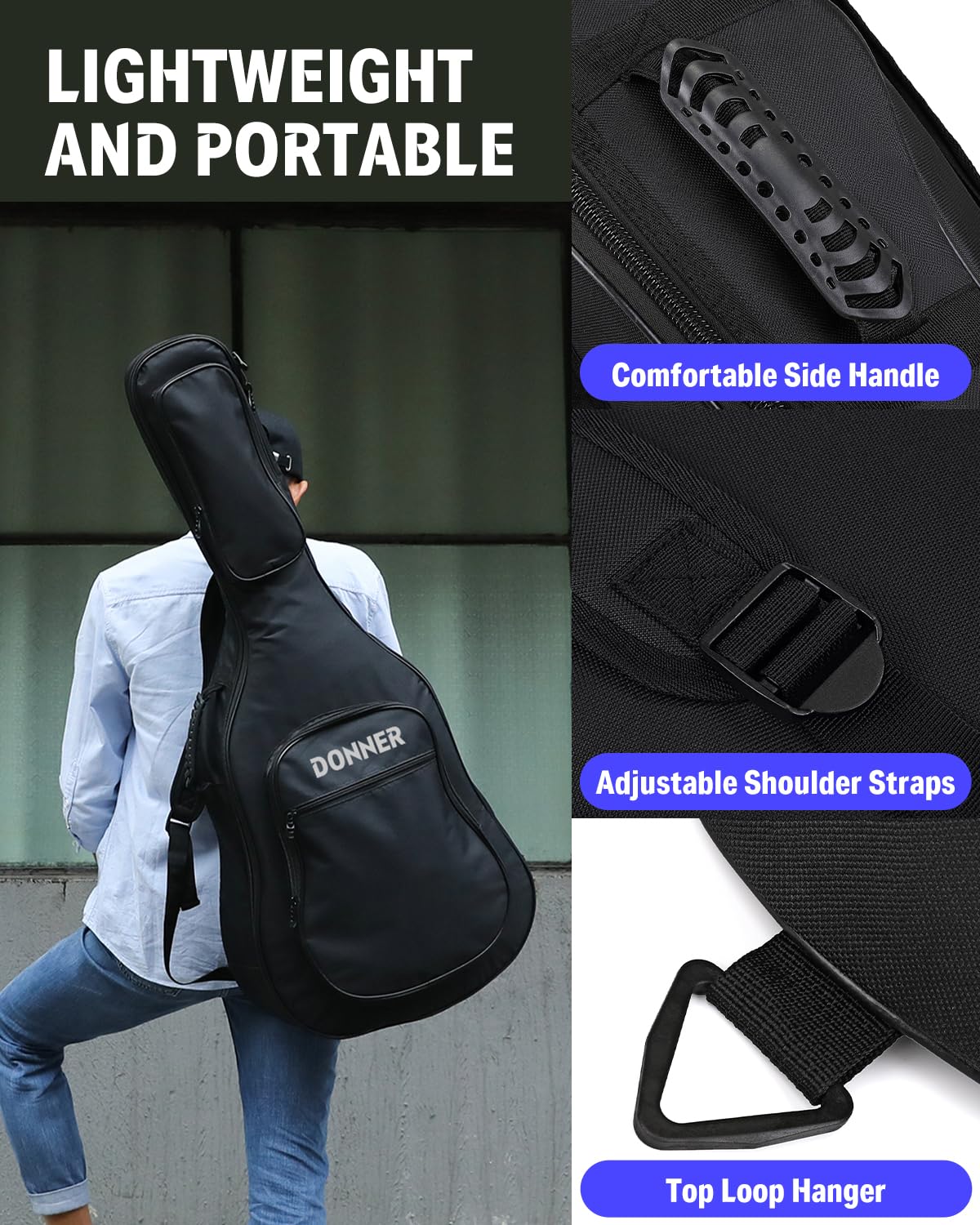 36 Inch Acoustic Guitar Case S713