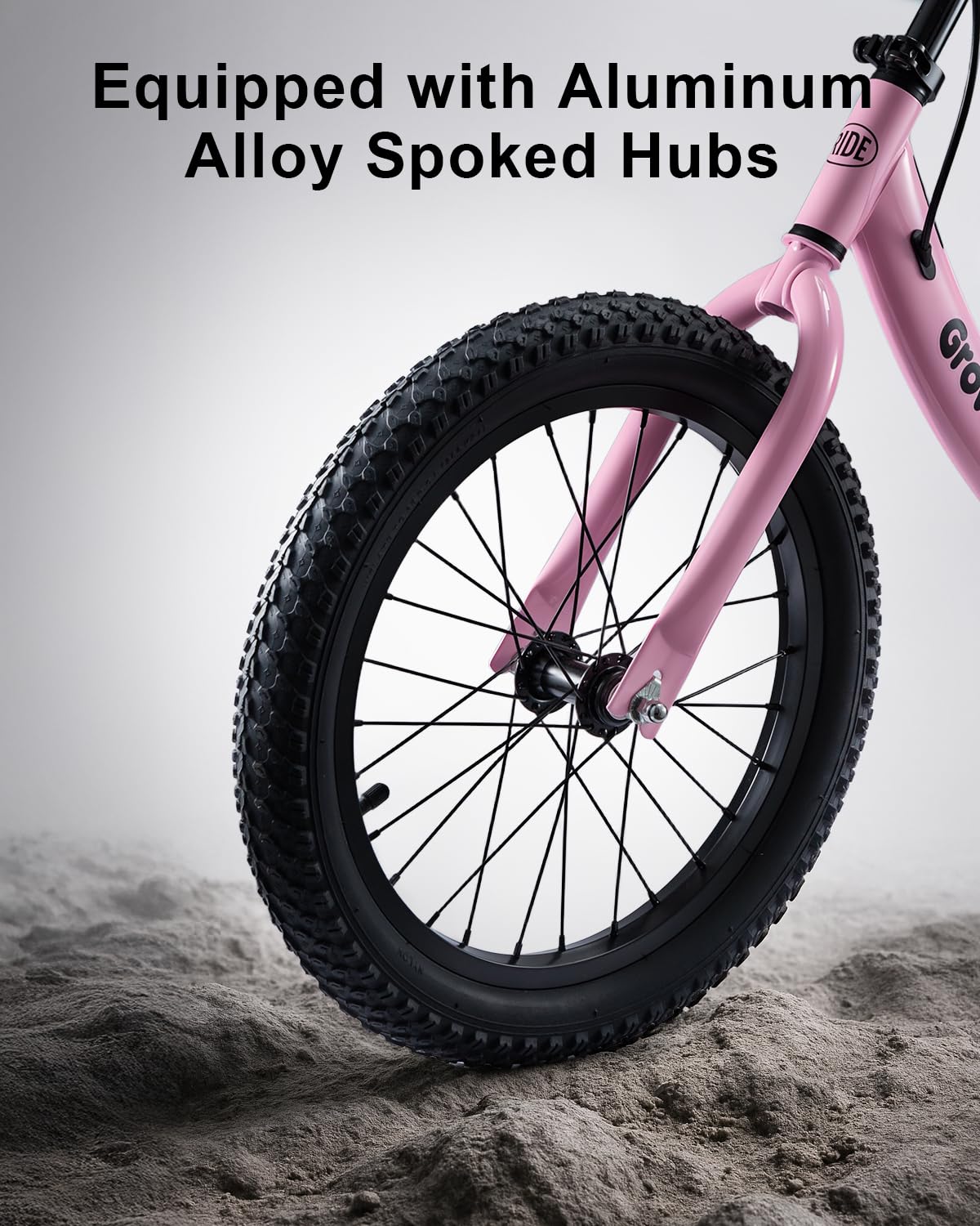 16" Pink Kids Balance Bike M6711