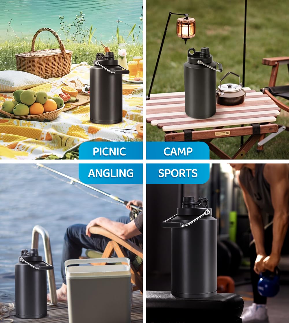 128 oz Stainless Steel Insulated Water Jug P977