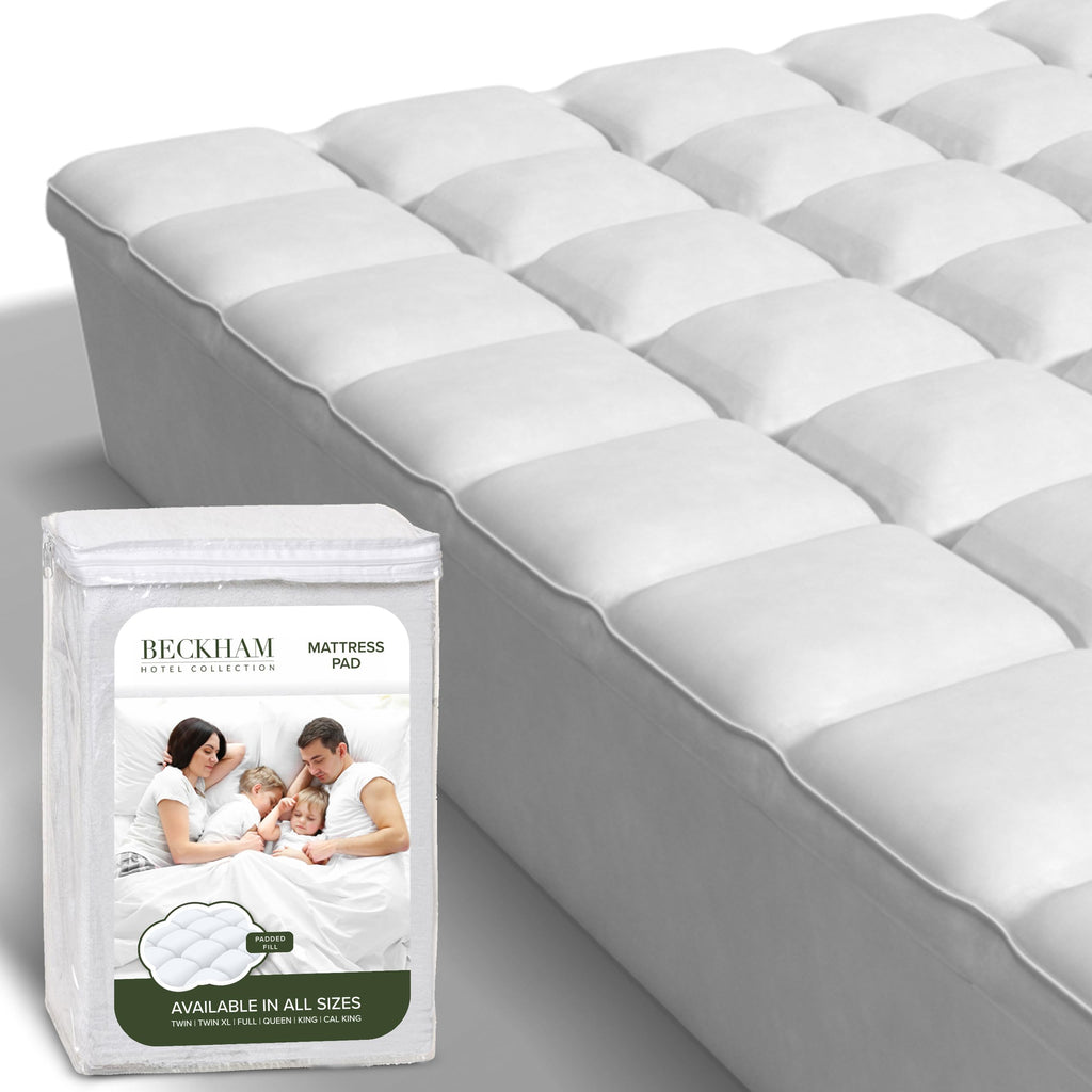 King Size Down Alternative Pillows and Mattress Protector L808