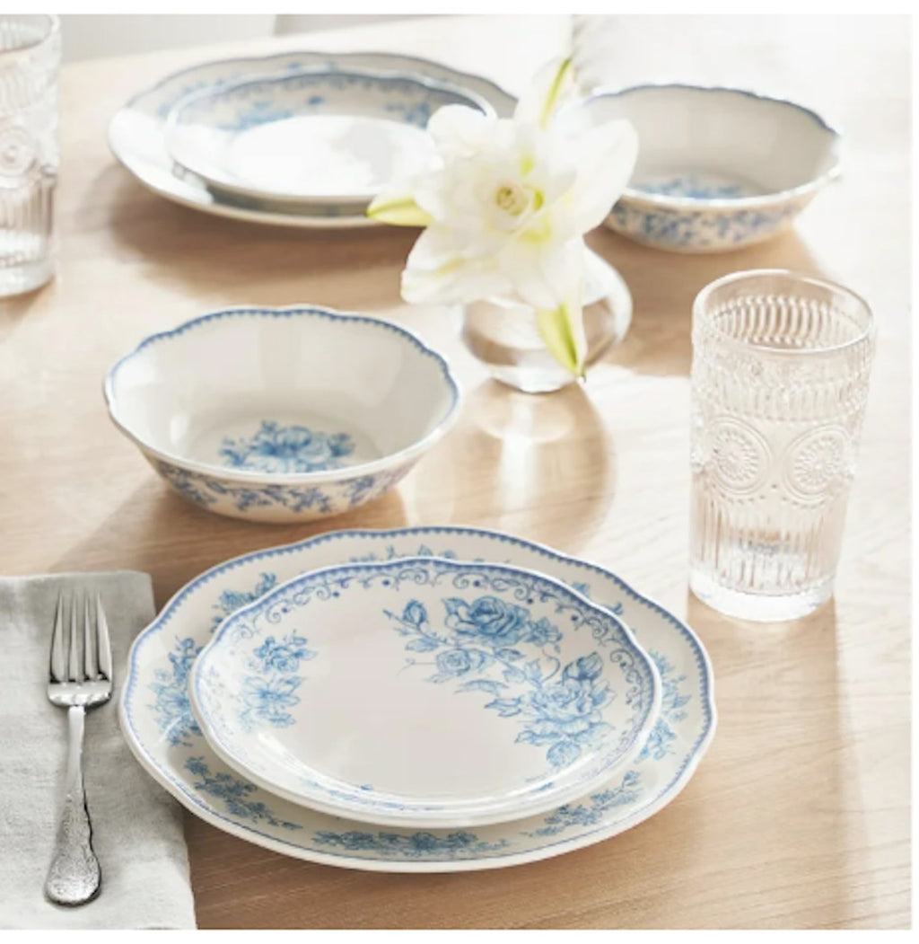 12-Piece Stoneware Dinnerware Set Y3683