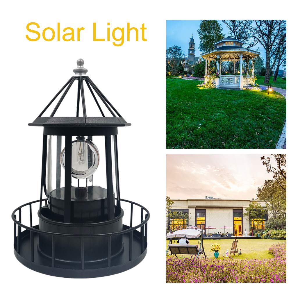 Solar Powered LED Lighthouse S404