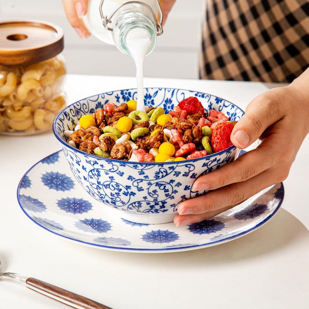 12 Pcs Ceramic Dinnerware Set G97944