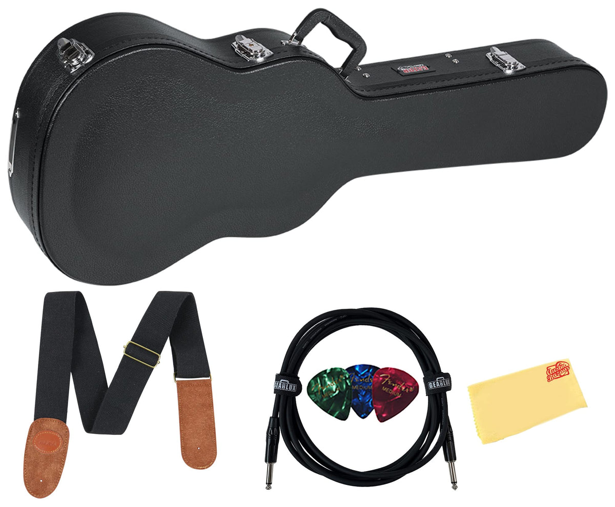Hard-Shell Wood Case for Single-Cutaway Electric Guitars G94810