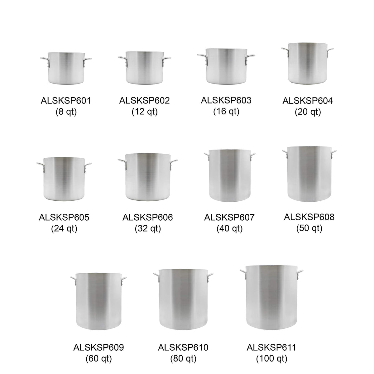 60 quart Aluminum Stock Pot F84894