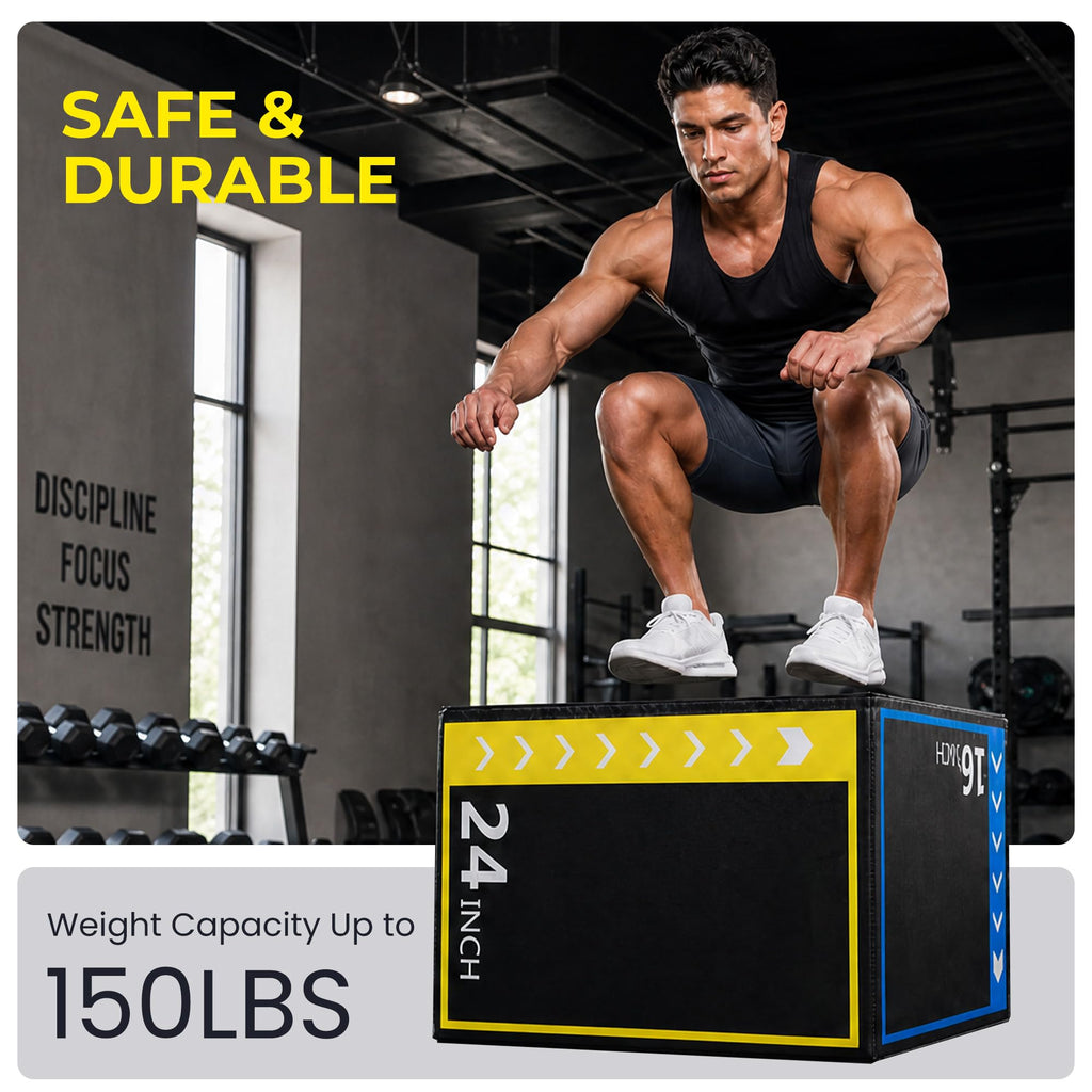 3-in-1 Foam Plyo Box U80960