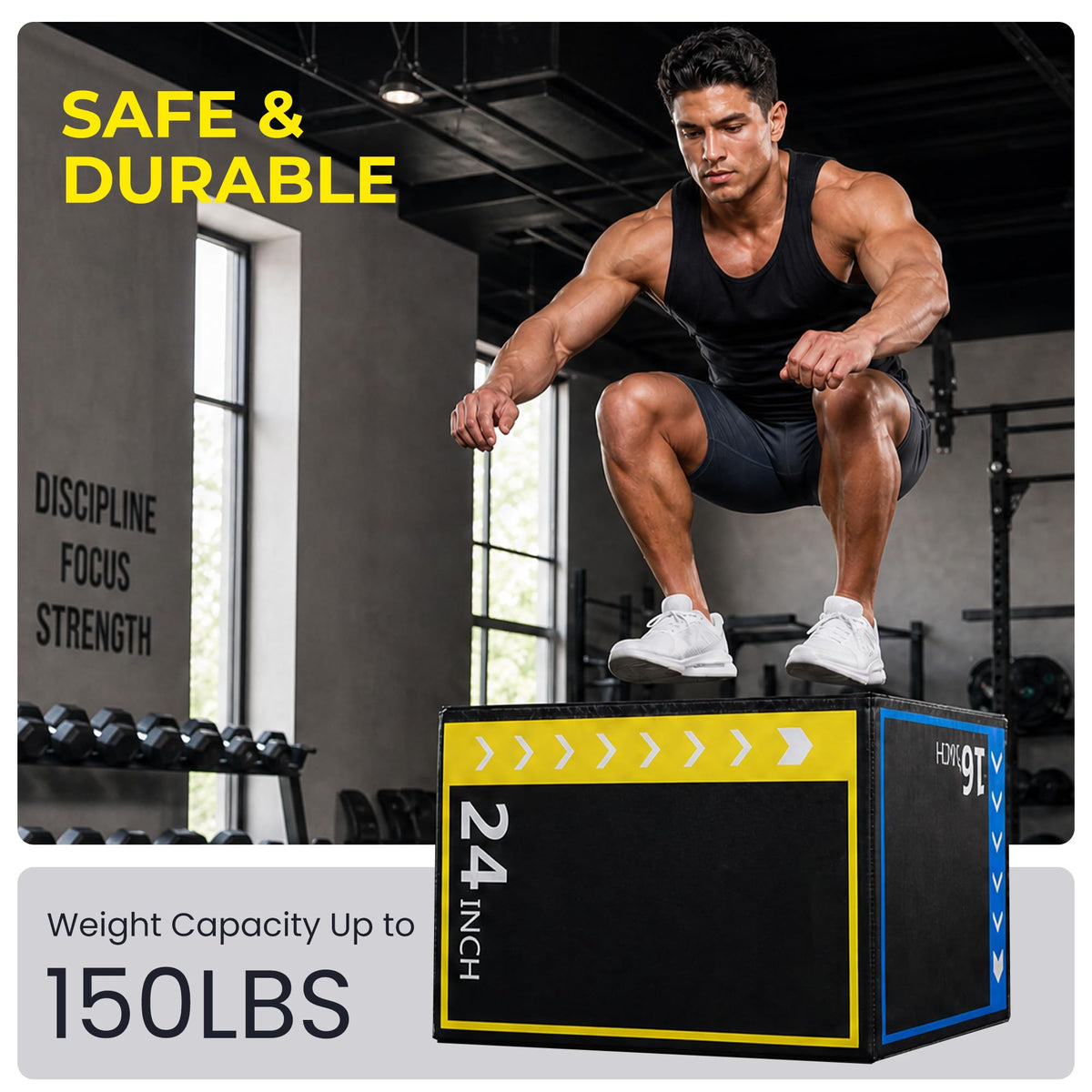 3-in-1 Foam Plyo Box U80960