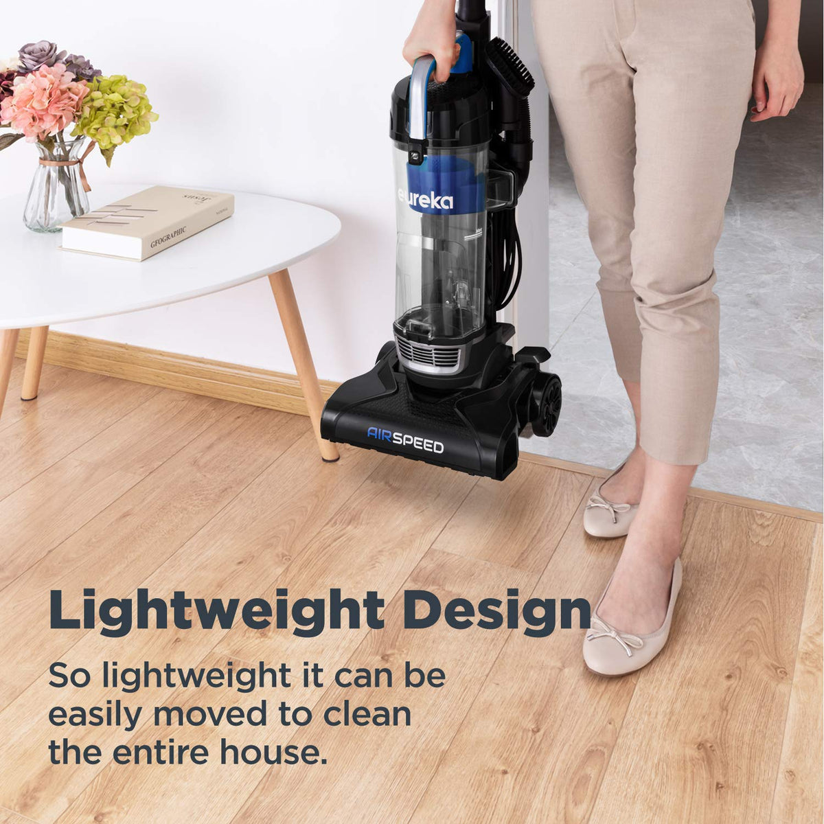 Ultra-Lightweight Compact Bagless Upright Vacuum Cleaner and Compact Carpet Cleaner M26811