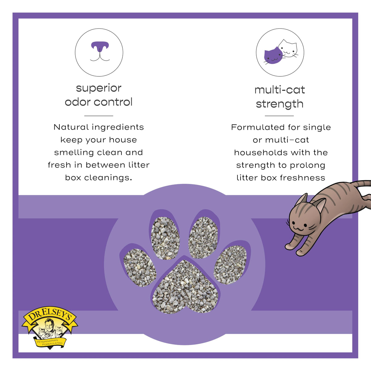 Clumping Clay Cat Litter 18 lb. Bag D257249