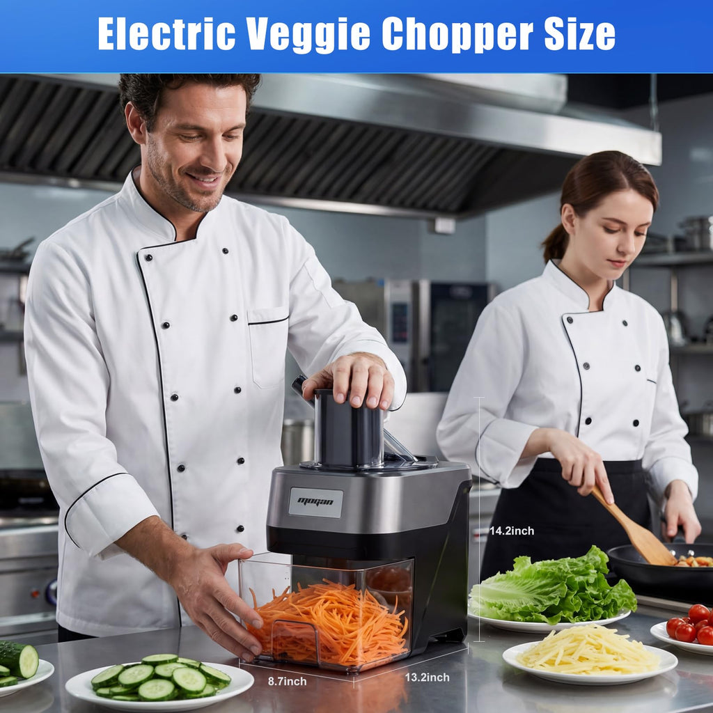 4 in 1 Electric Vegetable Cutter Dicer Slicer D322472