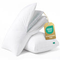 King Size Set of 2 Adjustable Memory Foam Bed Pillows Q884