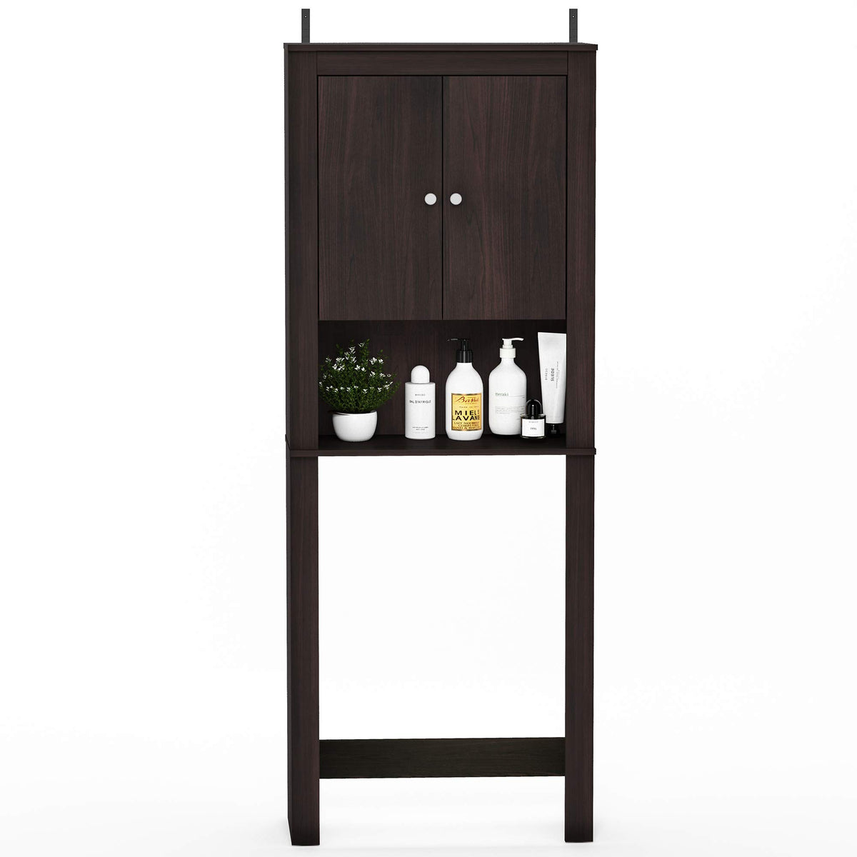 Black Over The Toilet Storage Cabinet K16609