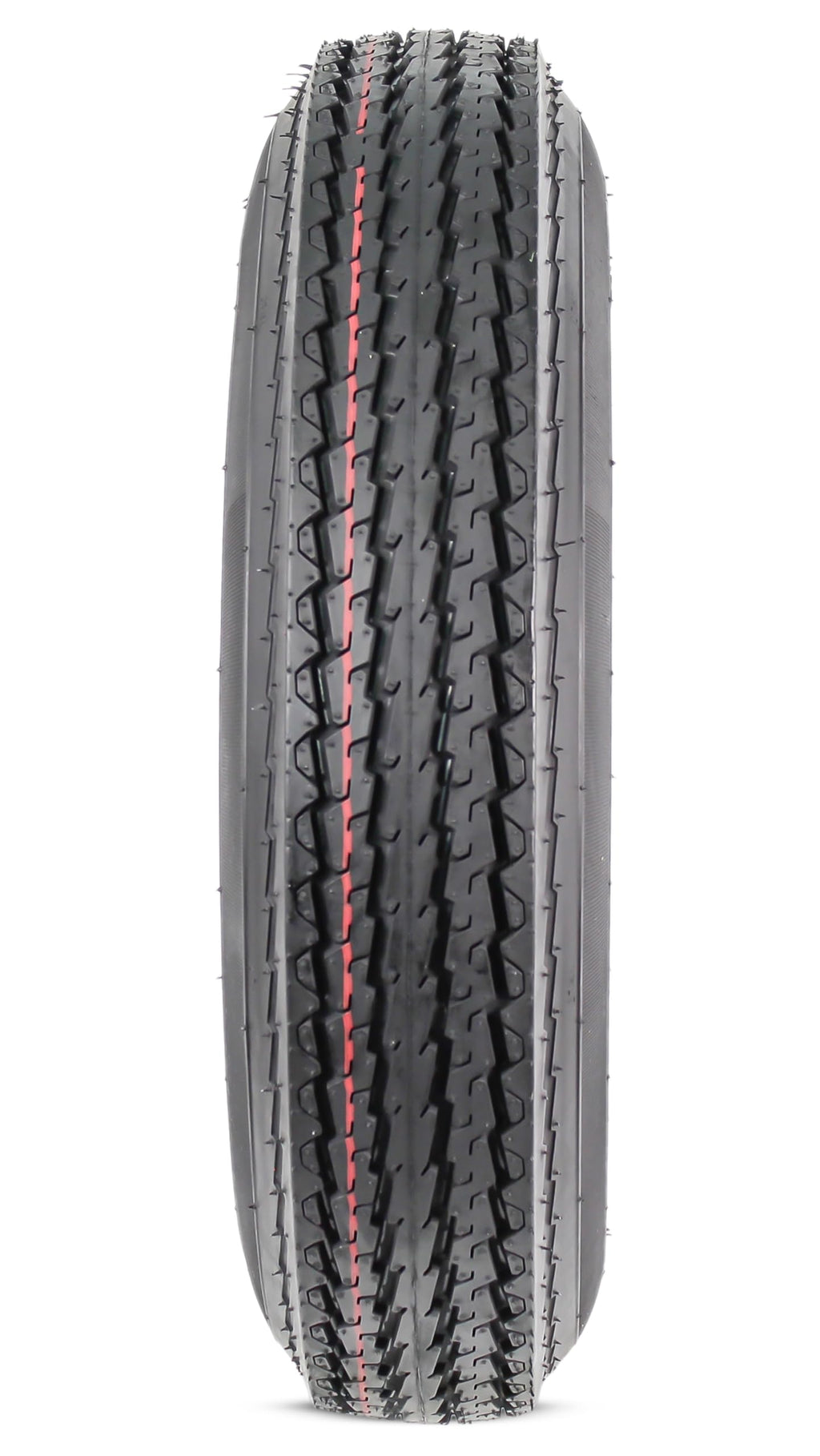 2-Pack Trailer Tire Rim Assembly 5.30-12 5 Lug Black Y2025