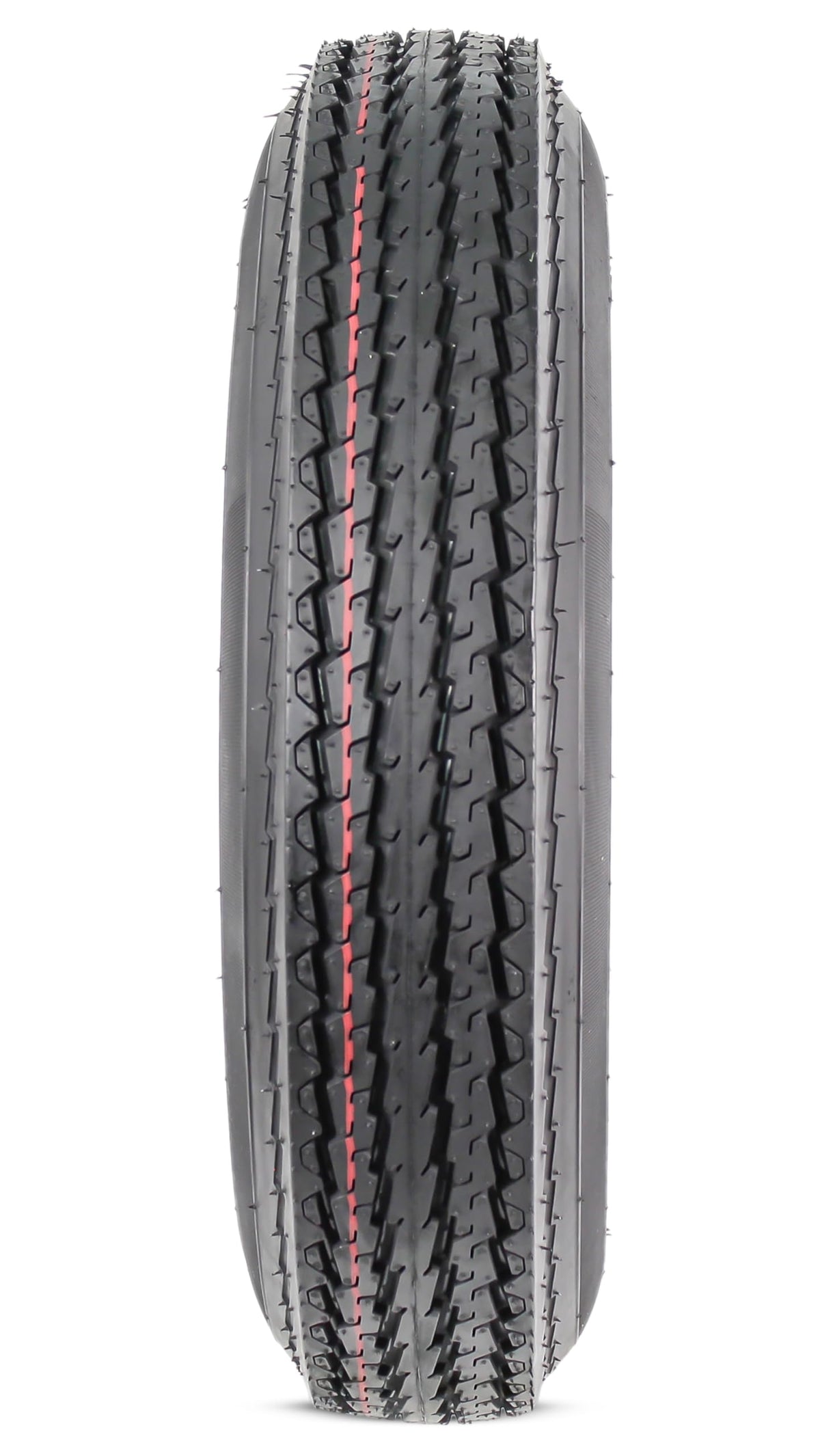 2-Pack Trailer Tire Rim Assembly 5.30-12 5 Lug Black Y2025
