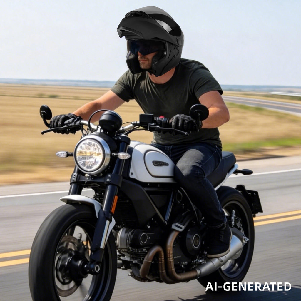 DOT Certified Modular Motorcycle Helmet F1249