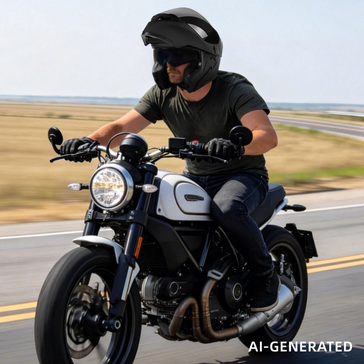 DOT Certified Modular Motorcycle Helmet F1249