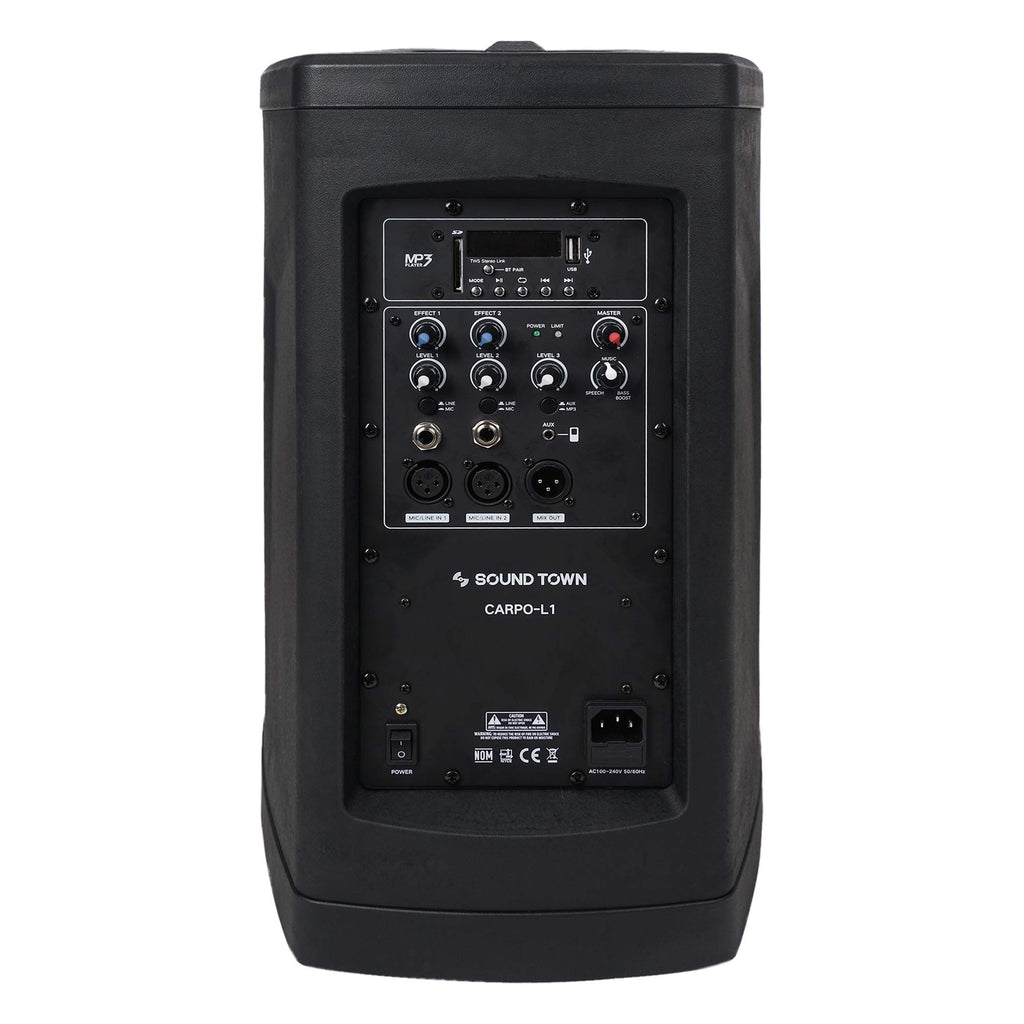 Portable Line Array Column PA/DJ System with Sub Bass Module M161294