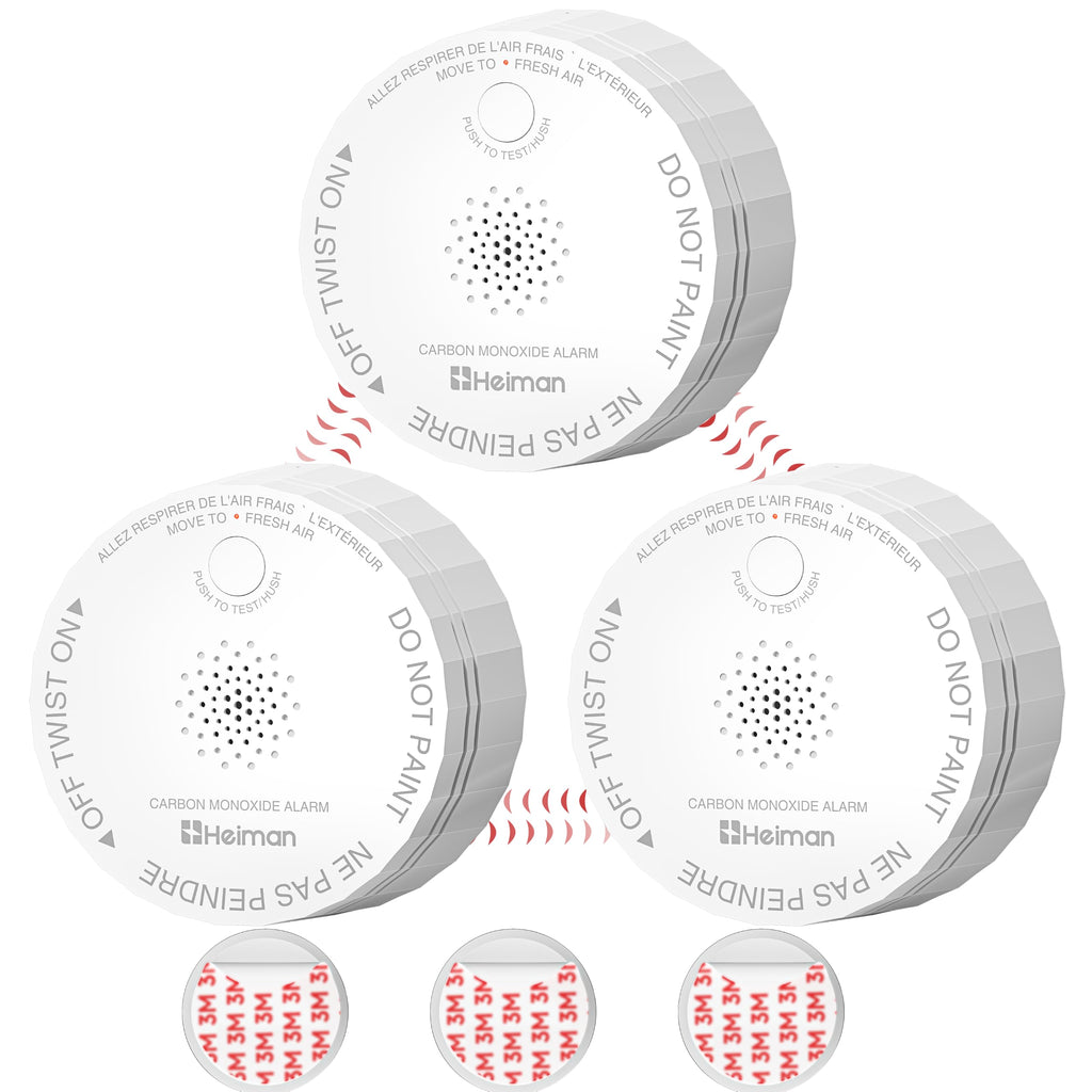 Carbon Monoxide Detectors 3 Pack L2787