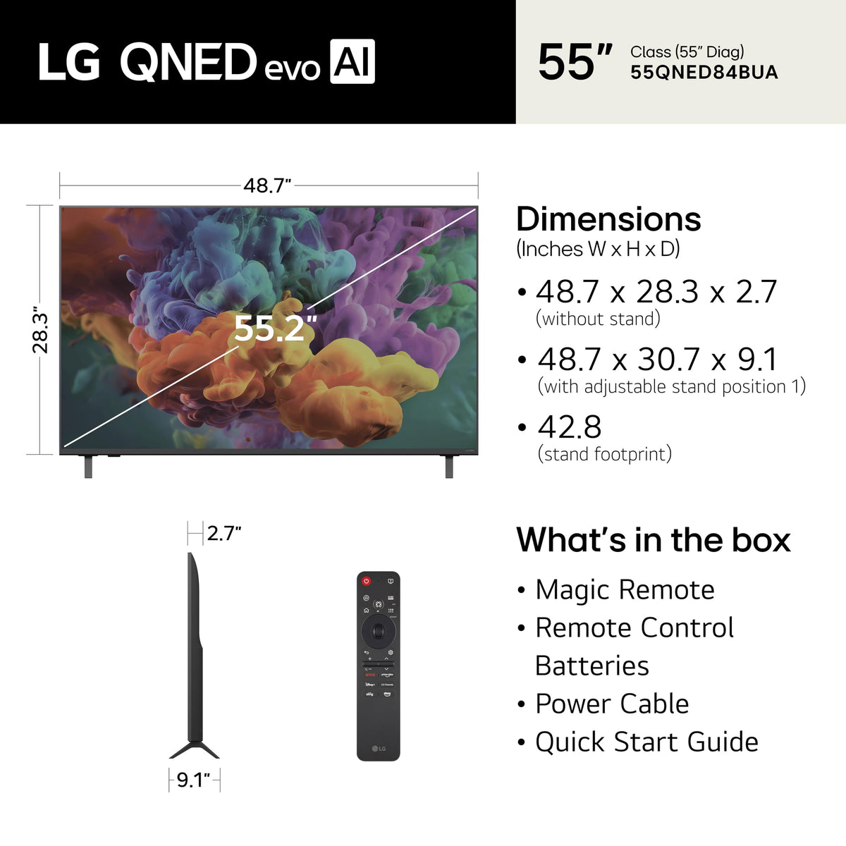 55-Inch Mini LED 4K Smart TV X630498