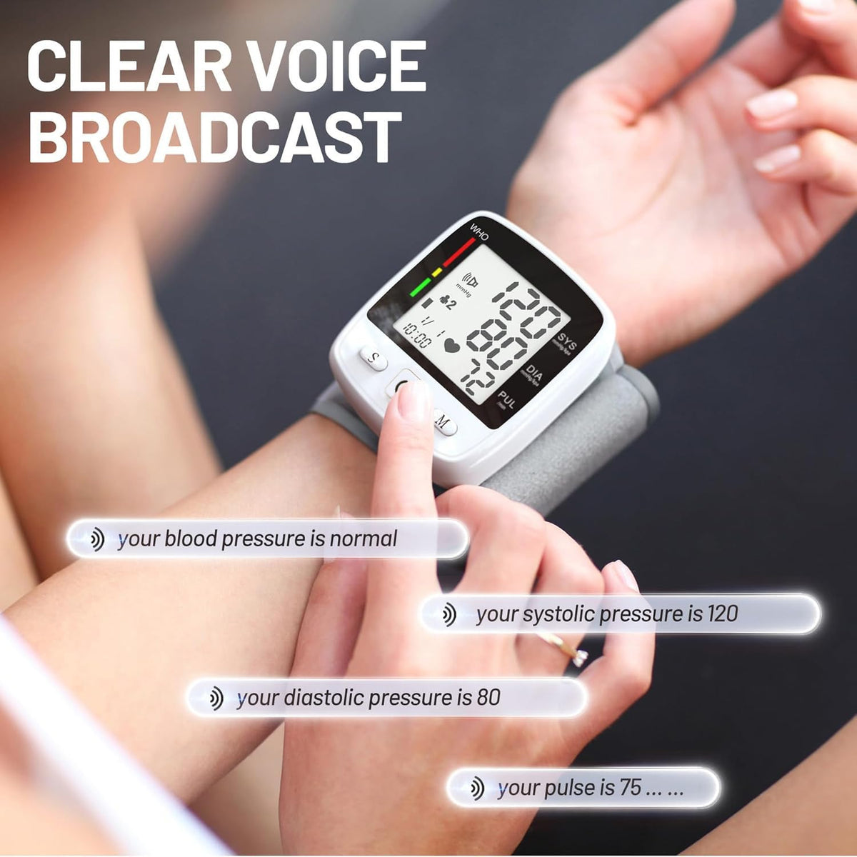 Blood Pressure Monitor Wrist W6924