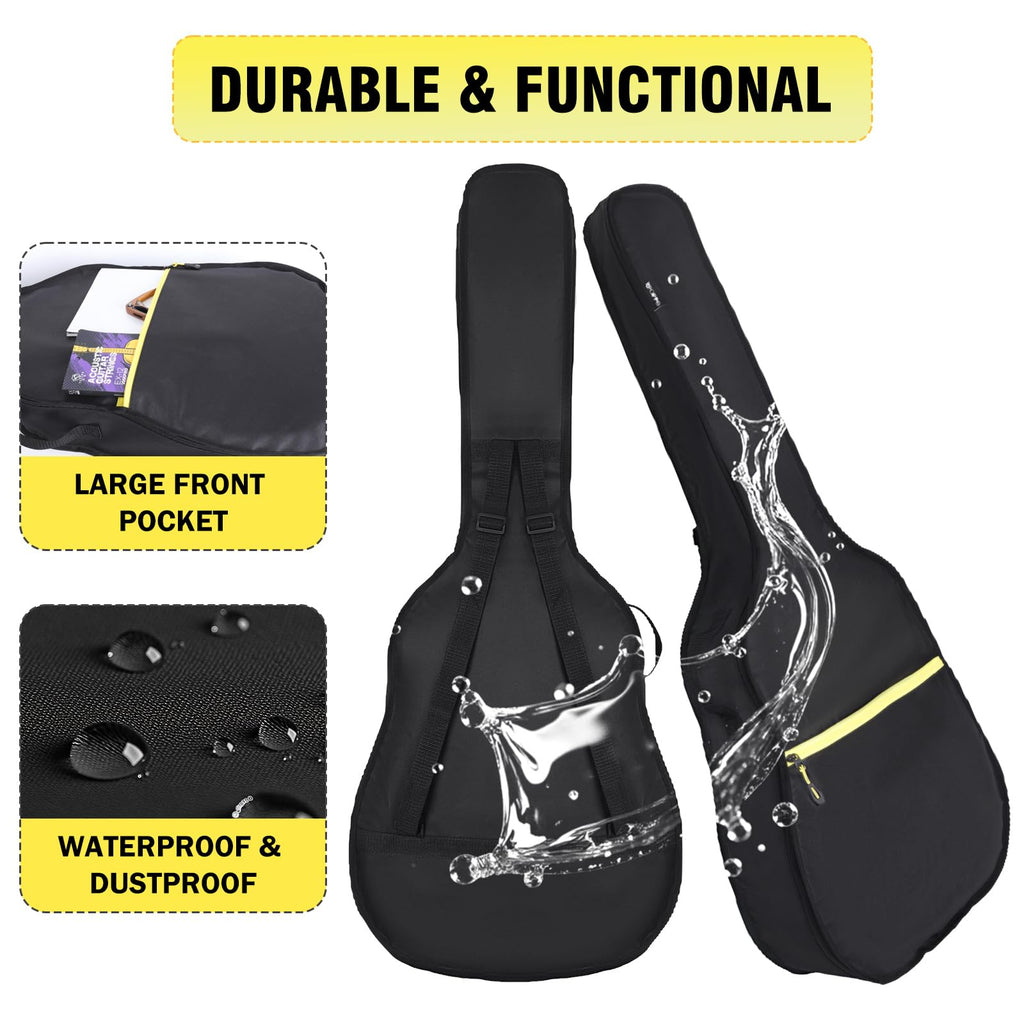 Acoustic Guitar Dust Cover Bag 600D Waterproof Foldable H874