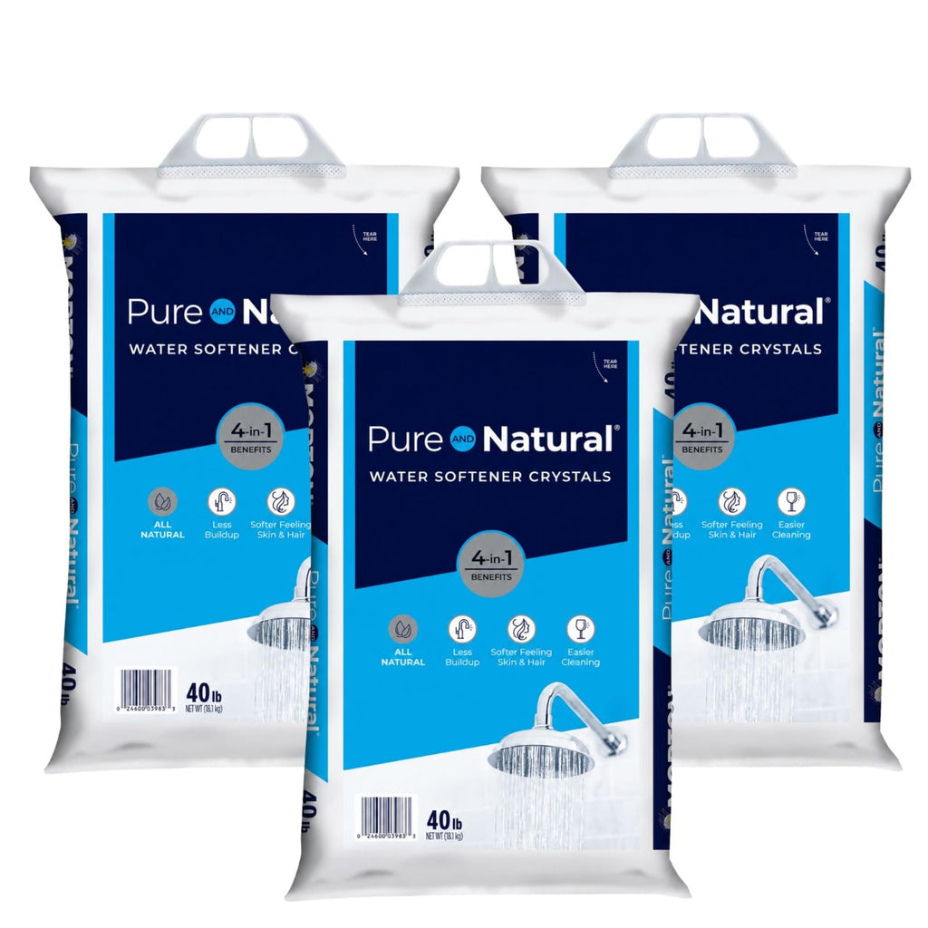 Water Softener Salt Crystals 40 lb 3 Pack O959405