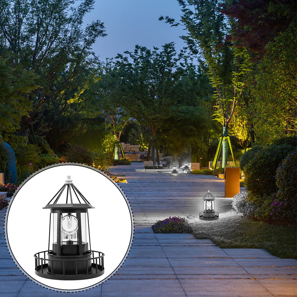Solar Powered LED Lighthouse S404