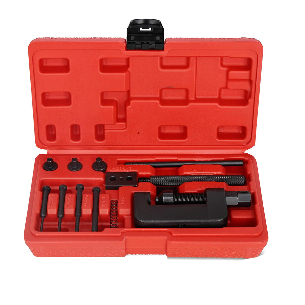 13 Pc Motorcycle Chain Breaker and Riveting Tool Kit T694