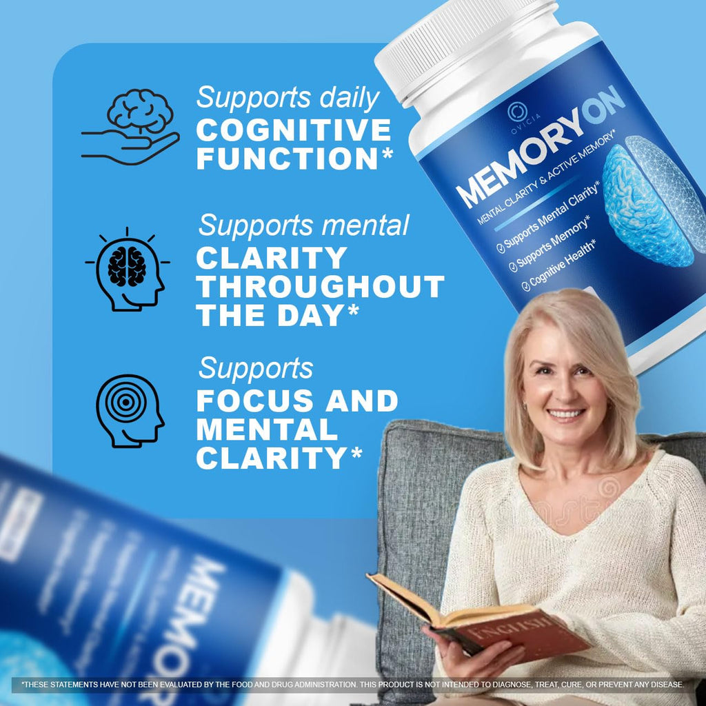 60 Capsules Brain Support Pills X66742
