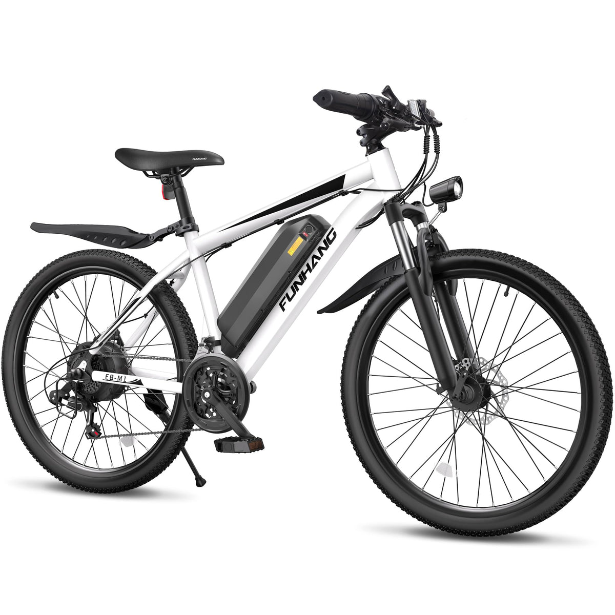 1000W 50Miles 26" Electric Mountain Bike with 48V Removable Battery X4369
