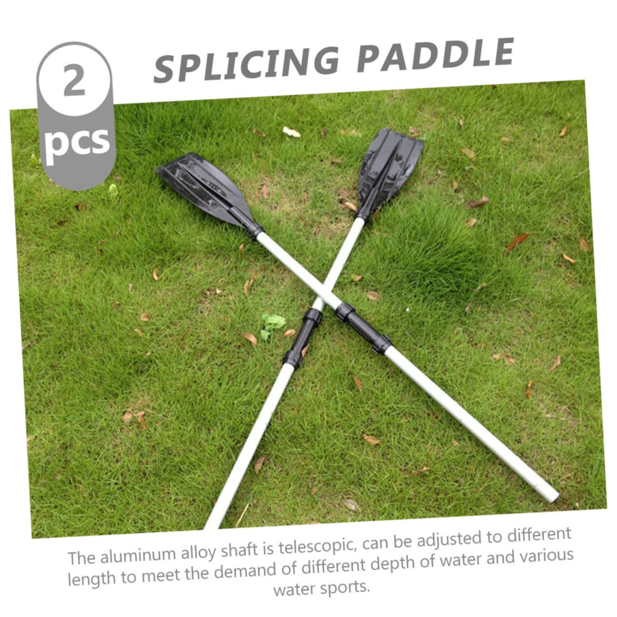 Aluminum Alloy Kayak Paddles 2pcs N339