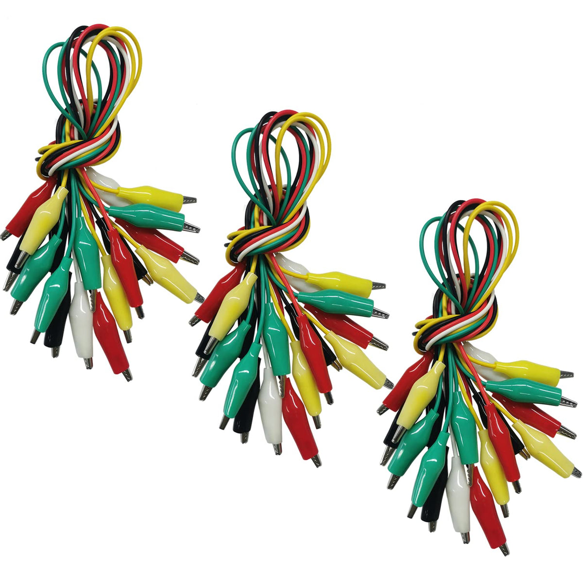 30 PCS Alligator Clips Test Leads Jumper Wires W772266
