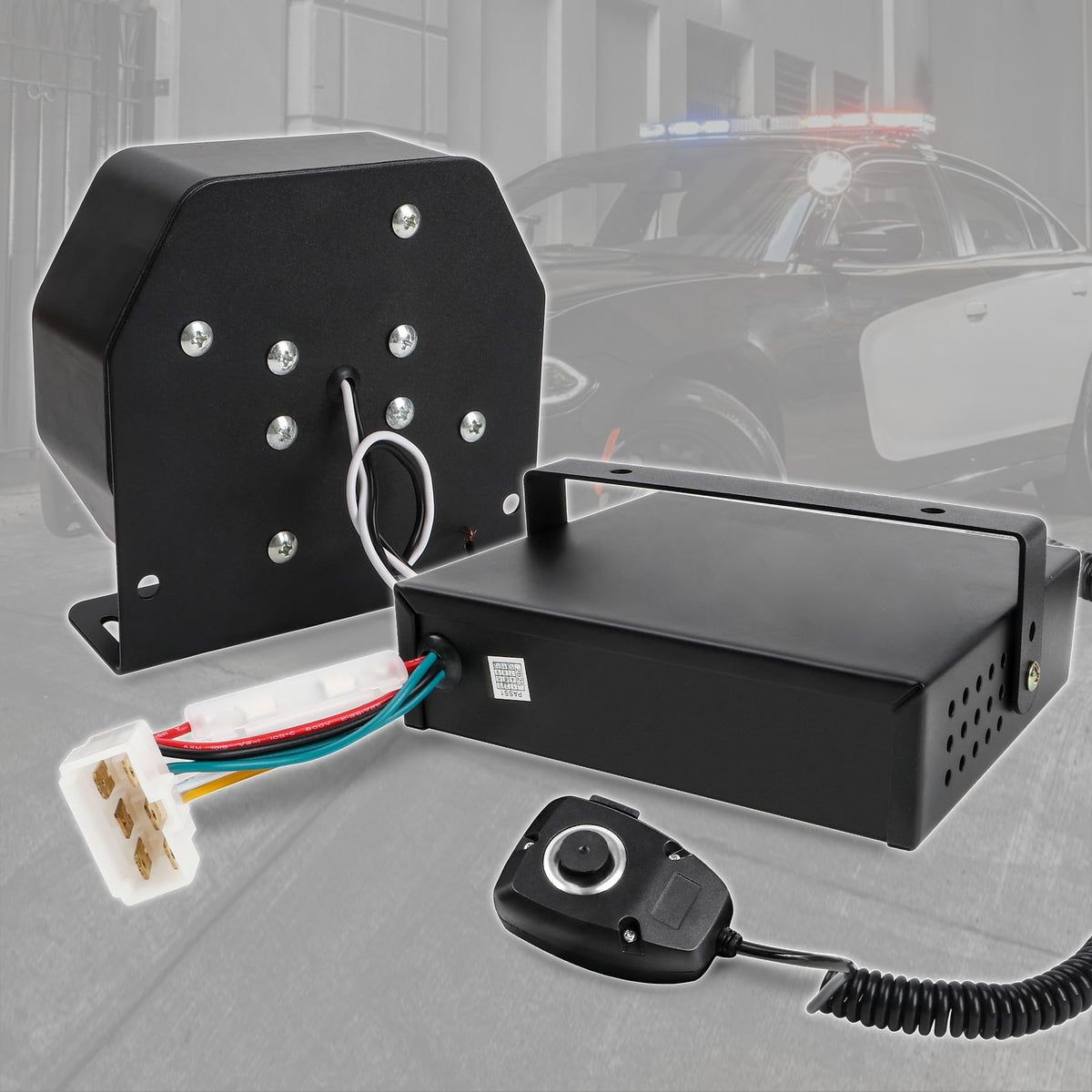 8 Tones Emergency Siren PA System J815