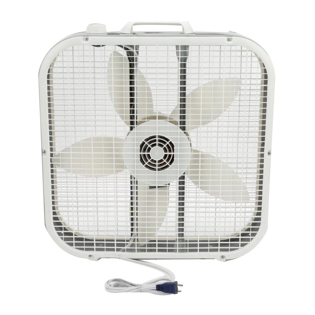 20 Inch 3 Speed White Box Fan N348