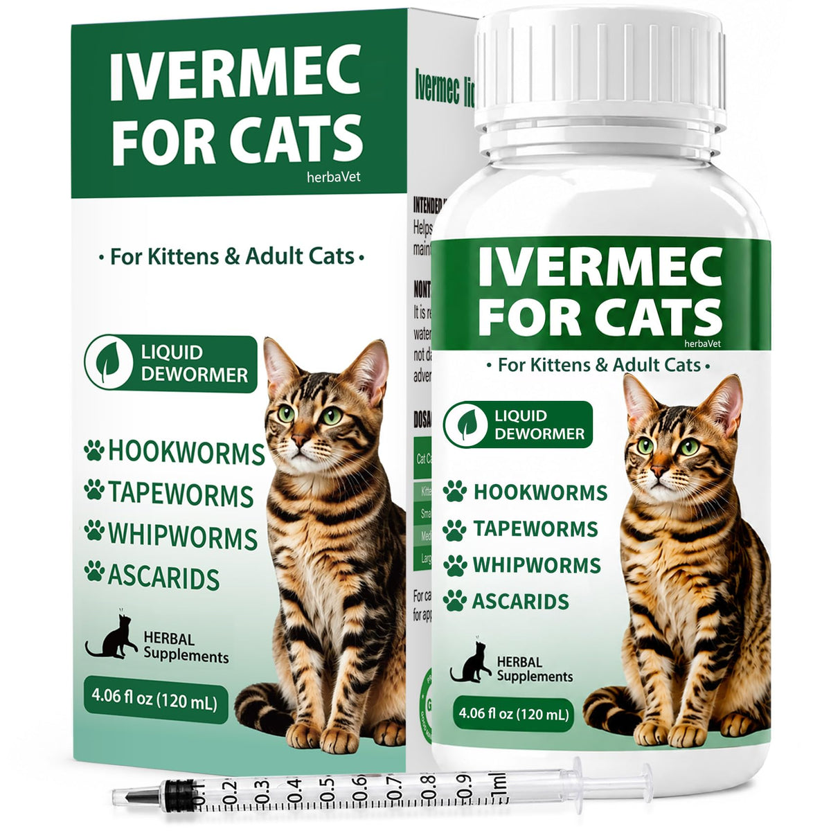 Cat Dewormer Liquid for Cats & Kittens A236931