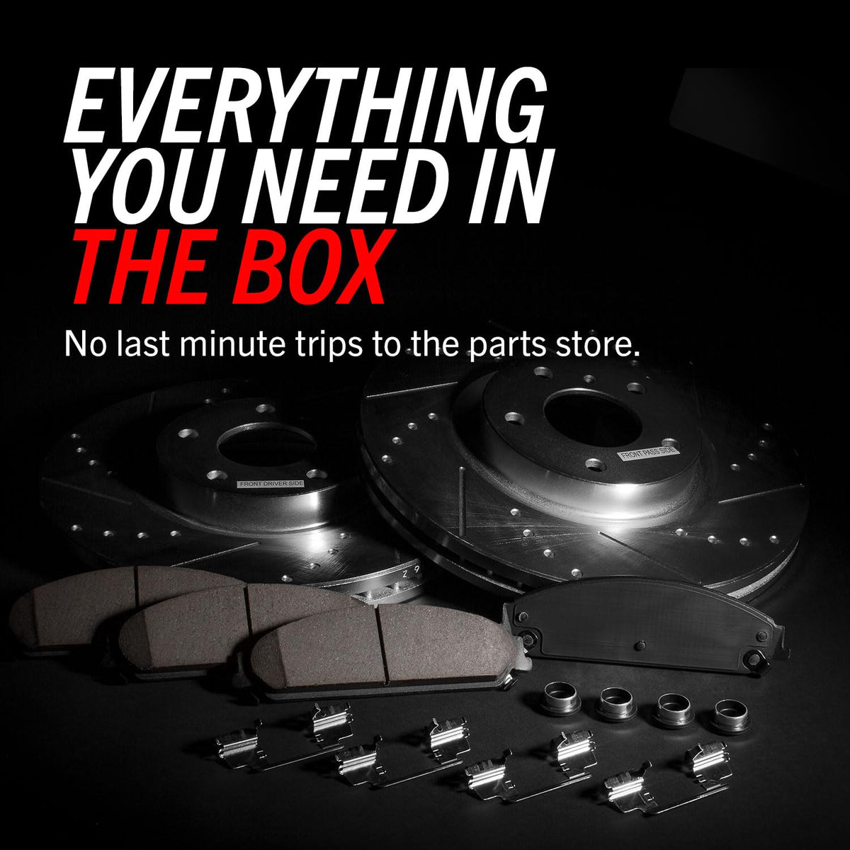 Brake Pad & Rotor Kit F360