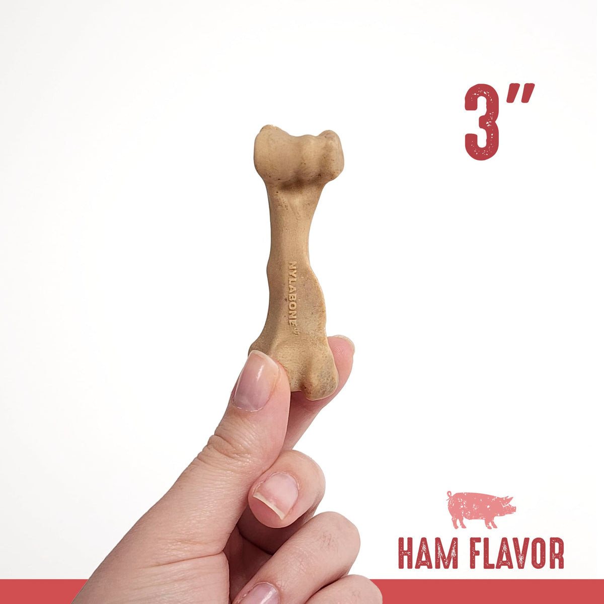 Ham Flavor Small Dog Treats 16 Count B542876