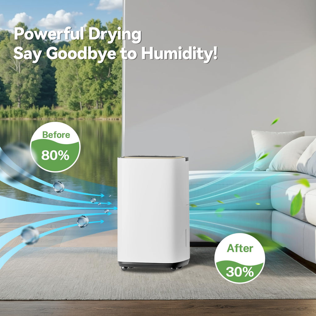 5000 Sq.Ft 50 Pint Dehumidifier with Drain Hose Z3736