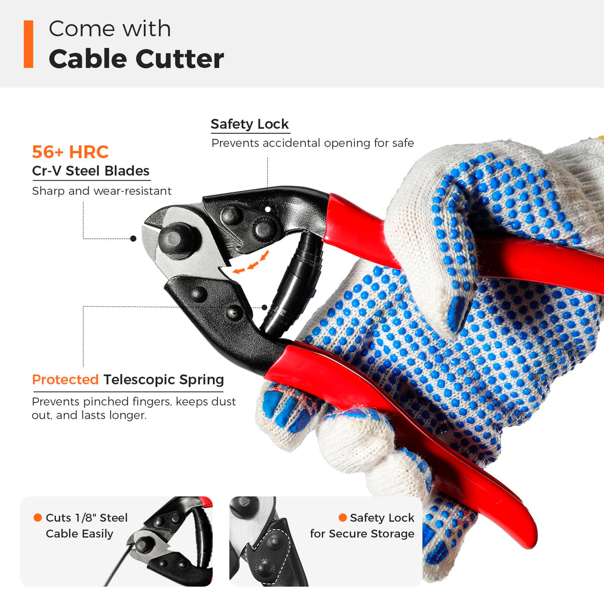 1/8" Stainless Steel Cable V54040