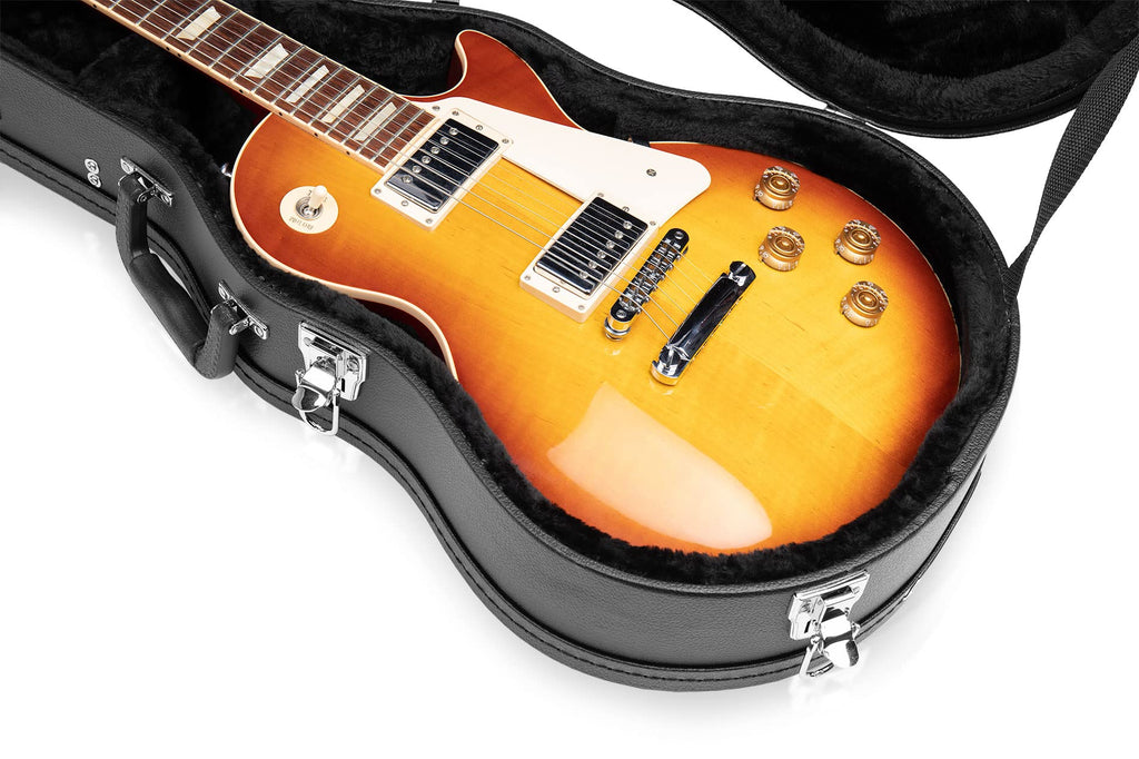 Hard-Shell Wood Case for Single-Cutaway Electric Guitars G94810