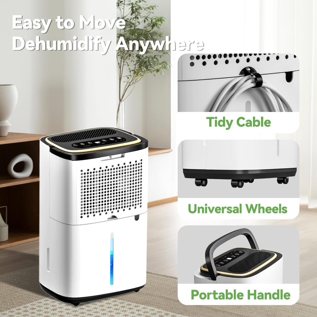 5000 Sq.Ft 50 Pint Dehumidifier with Drain Hose Z3736