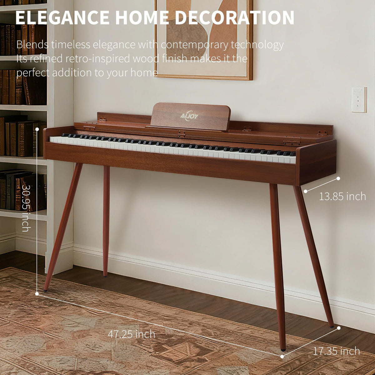 88-key Weighted Hammer-Action Digital Piano X16224