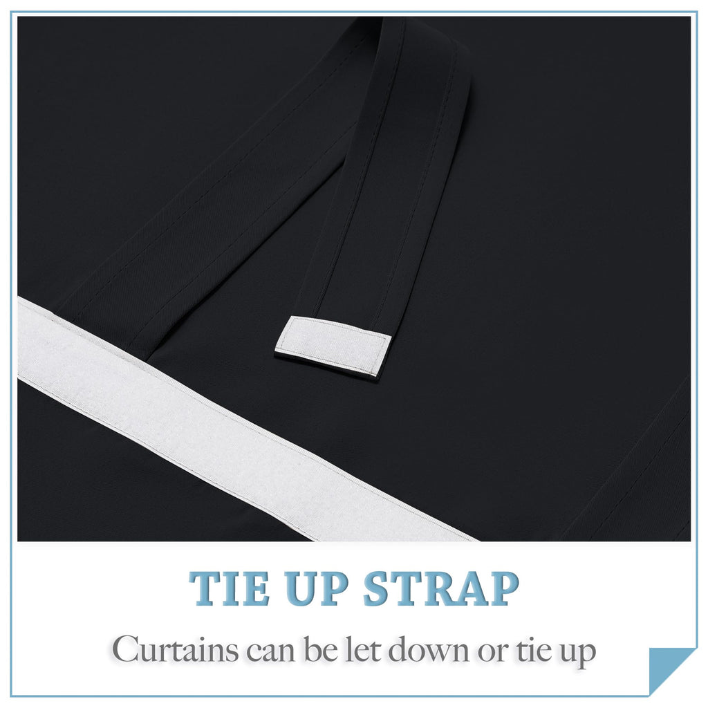 Blackout French Door Curtains U58539
