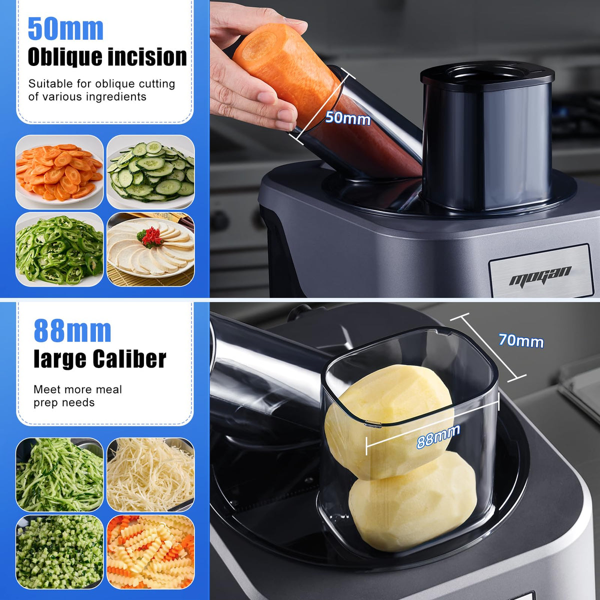 4 in 1 Electric Vegetable Cutter Dicer Slicer D322472