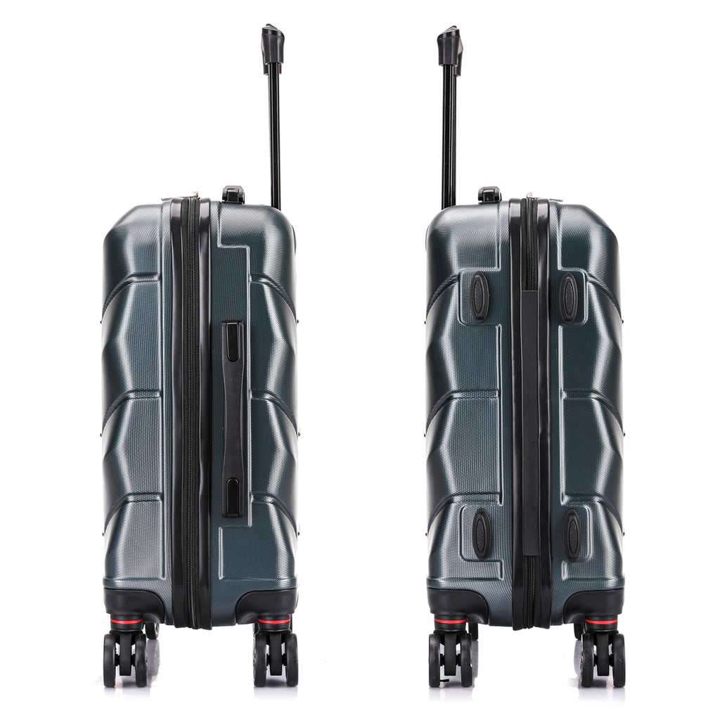 20-Inch Carry-On Hardside Spinner Luggage Green M3540